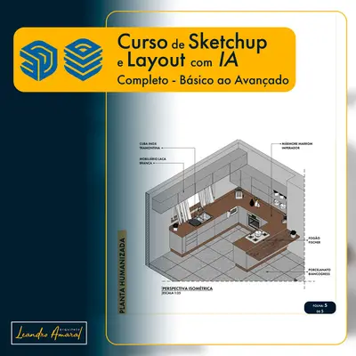 Curso de Sketchup com IA